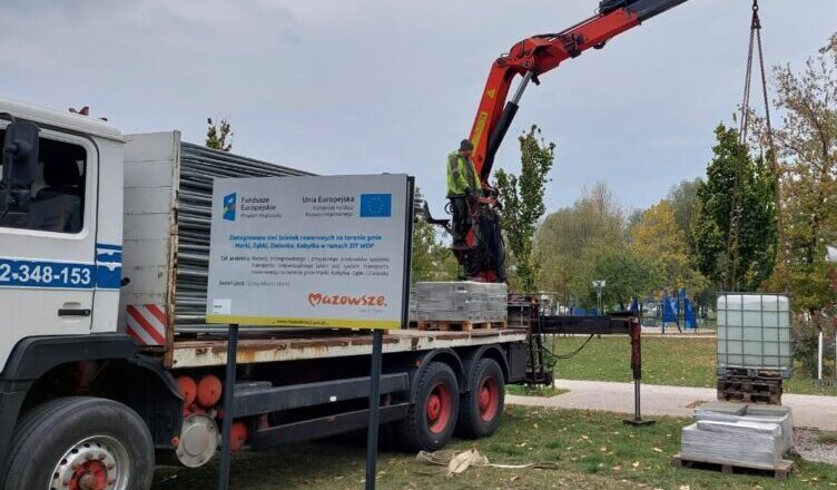 Marki - rozpoczyna się budowa tężni