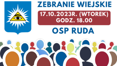 Zebranie wiejskie w sprawie odwołania sołtysa RUDY