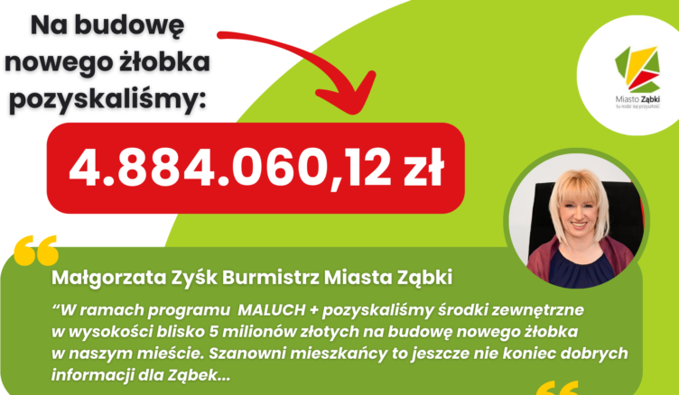 Będzie miejski żłobek w Ząbkach!