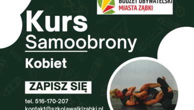 Ząbki - zapisy na bezpłatny kurs samoobrony dla kobiet
