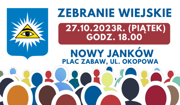 Radzymin - Zebranie wiejskie w sprawie odwołania sołtysa NOWEGO JANKOWA