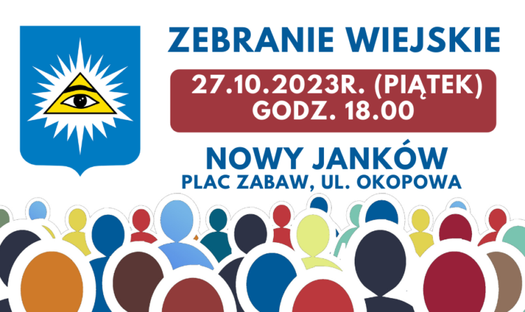 Radzymin - Zebranie wiejskie w sprawie odwołania sołtysa NOWEGO JANKOWA