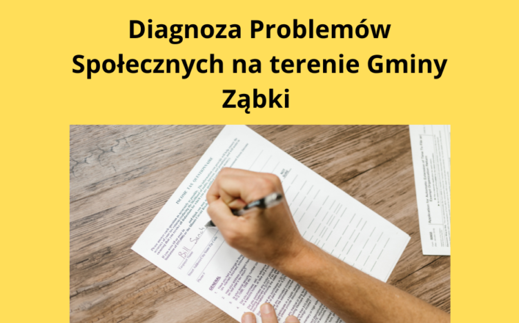 Ząbki - Diagnoza Problemów Społecznych - kwestionariusz ankiety internetowej