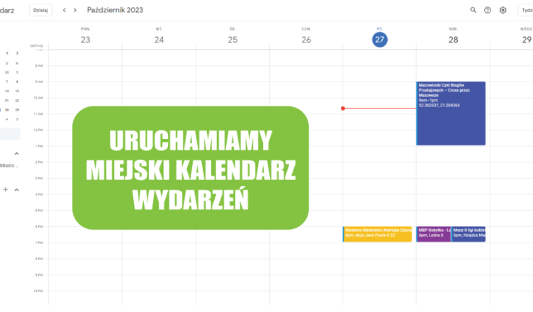 Kobyłka - Miejski Kalendarz Wydarzeń jest już dostępny