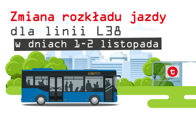 Wołomin - rozkład jazdy linii L-38 w dniach 1-2 listopada 2023