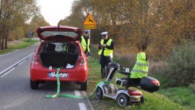 ZGINĄŁ MĘŻCZYZNA NA WÓZKU INWALIDZKIM