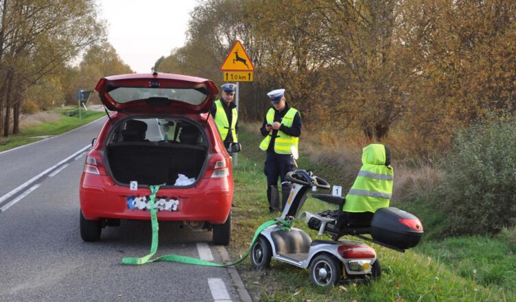 ZGINĄŁ MĘŻCZYZNA NA WÓZKU INWALIDZKIM