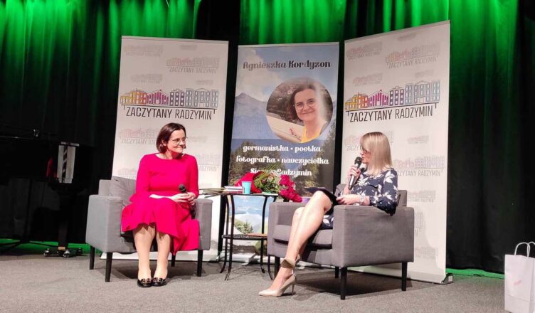 Zaczytany Radzymin - spotkanie z poetką Agnieszką Kordyzon