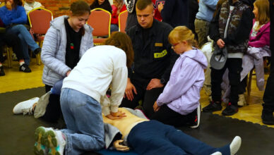 Fabryczka w Wołominie ma defibrylator AED