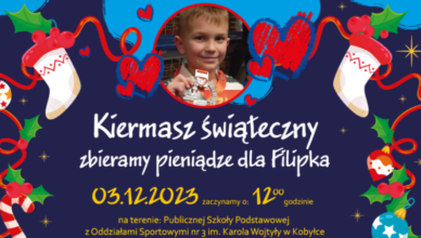 Kobyłka - Charytatywny Kiermasz Świąteczny dla Filipa Deputa