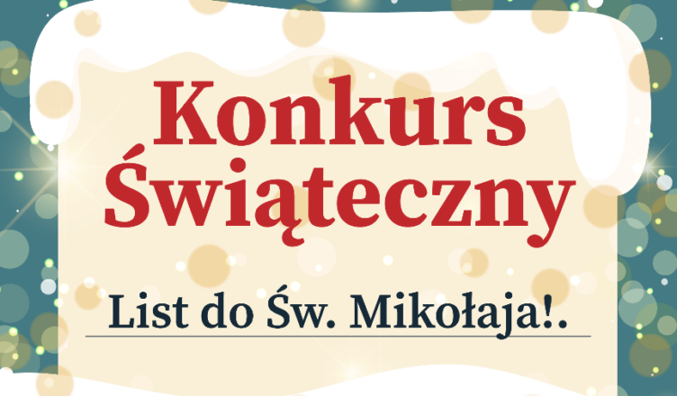 Kobyłka - Konkurs Świąteczny na list do Św. Mikołaja!