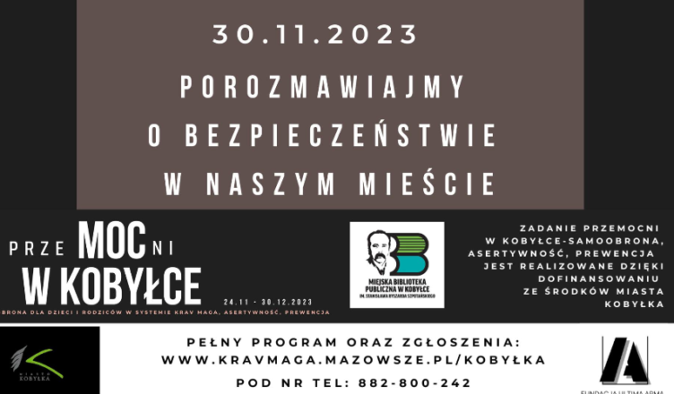 Kobyłka - spotkanie z władzami miasta „Porozmawiajmy o bezpieczeństwie”