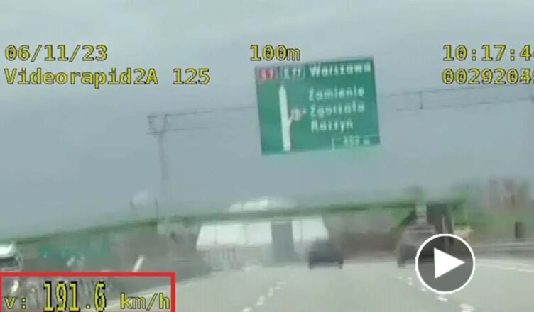 PRZEKROCZYŁ PRĘDKOŚĆ, BO... SPIESZYŁ SIĘ NA SAMOLOT