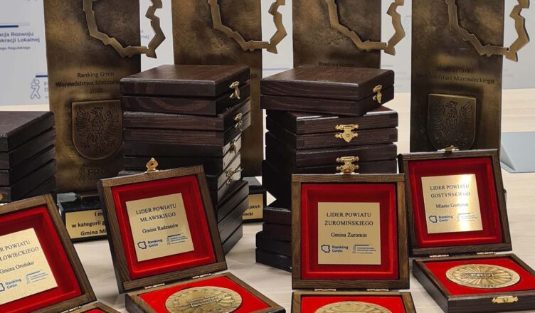 III edycja Rankingu Gmin Województwa Mazowieckiego - Poznaliśmy laureatów rankingu!