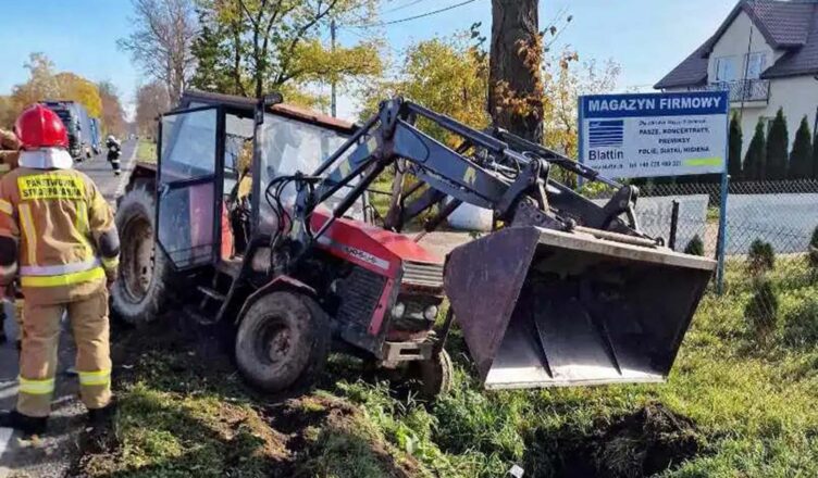 MAJĄC BLISKO 4 PROMILE SPOWODOWAŁ KOLIZJĘ
