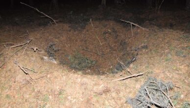 Tragiczny finał wybuchu bomby lotniczej