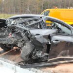 Zderzenie 3 osobówek na ósemce