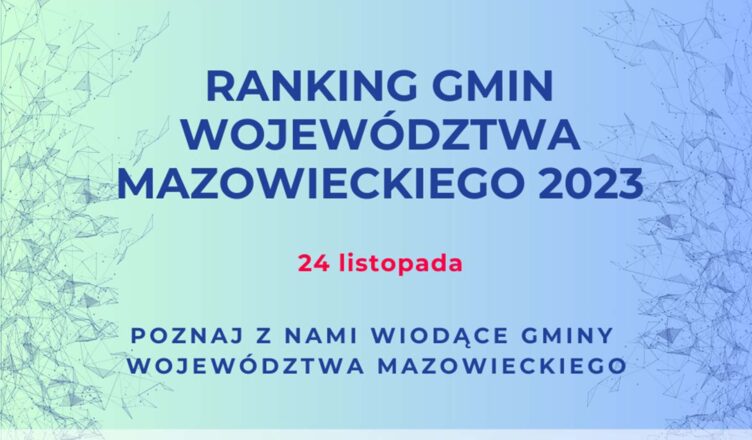Ranking Gmin Województwa Mazowieckiego już w piątek