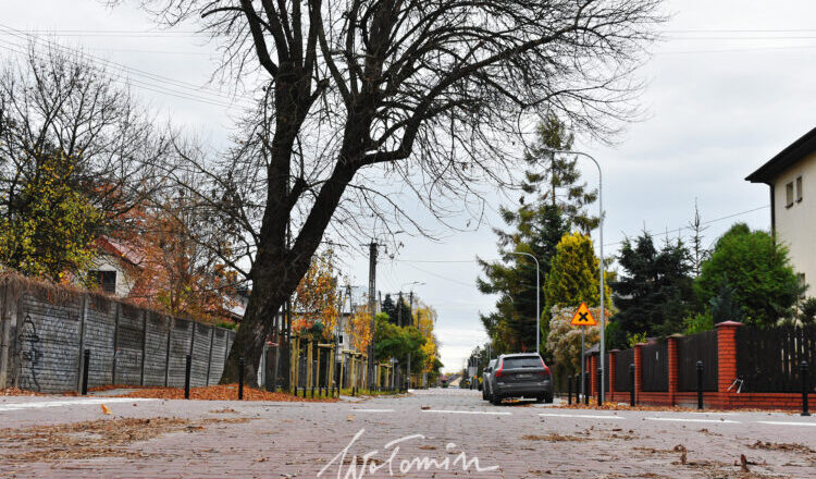 Wołomin - nowe oblicze ulicy Traugutta