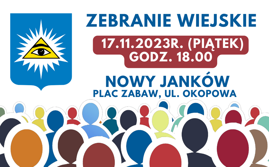 Radzymin - zebranie wiejskie w sołectwie Nowy Janków