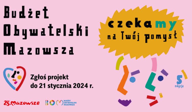 Ostatnie dni na zgłaszanie projektów w Budżecie Obywatelskim Mazowsza