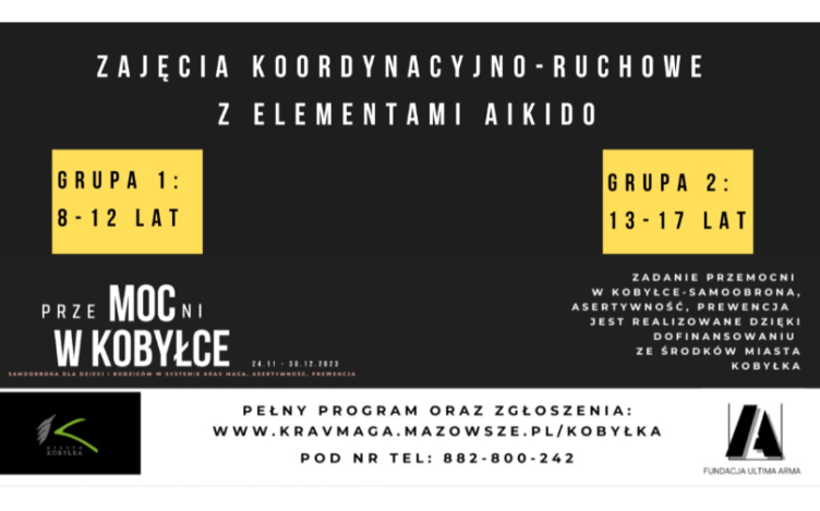 Zajęcia w ramach projektu PrzeMOCni w Kobyłce