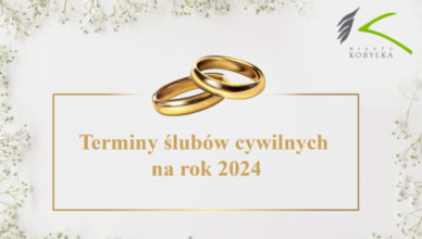 Powiedźcie sobie "TAK" w Kobyłce - terminarz ślubów cywilnych na rok 2024