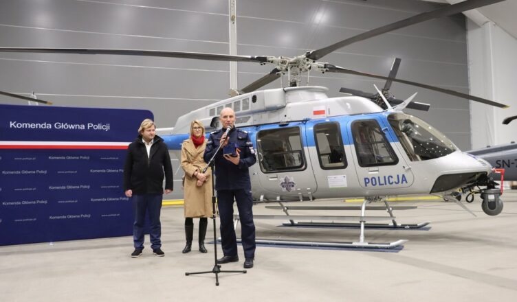 Nowe policyjne Belle-407GXi już w Polsce - zwiększą bezpieczeństwo na polskich drogach