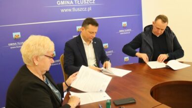 Tłuszcz - ulica W. W. Odrowąża po nowemu