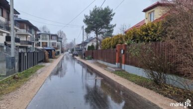 Marki - koniec prac drogowych przy ulicy Skorupki