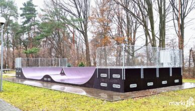 Marki - skatepark na Strudze gotowy