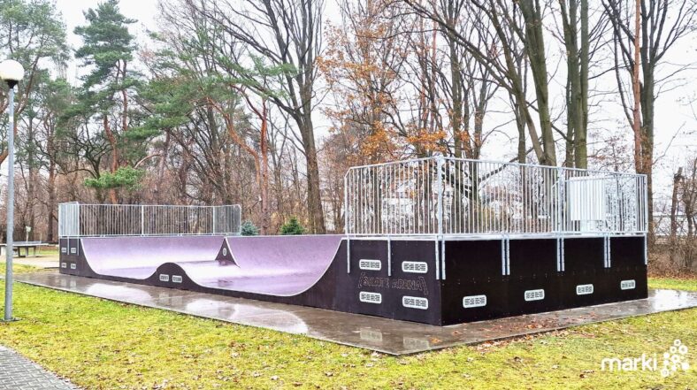 Marki - skatepark na Strudze gotowy