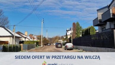 Marki - kolejka chętnych do budowy Wilczej