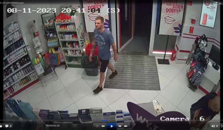 Policja poszukuje tego mężczyzny