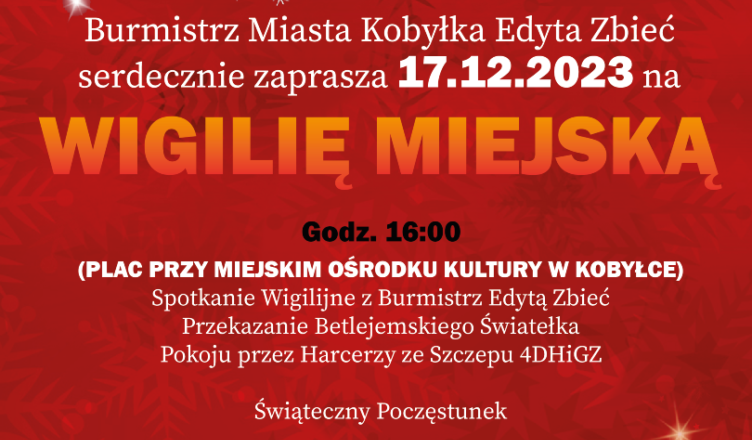 Kobyłka - Wigilia Miejska 2023