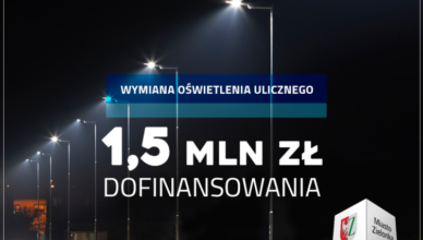 Gminne drogi w Zielonce będą miały oświetlenie ledowe!