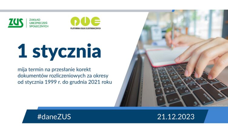 ZUS: Ostatnia szansa dla przedsiębiorców na złożenie korekt