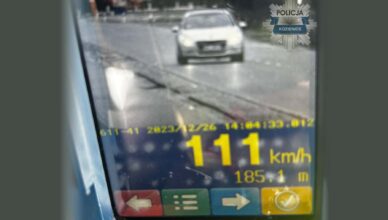Kolejny raz przekroczył prędkość. Tym razem zapłacił podwójnie