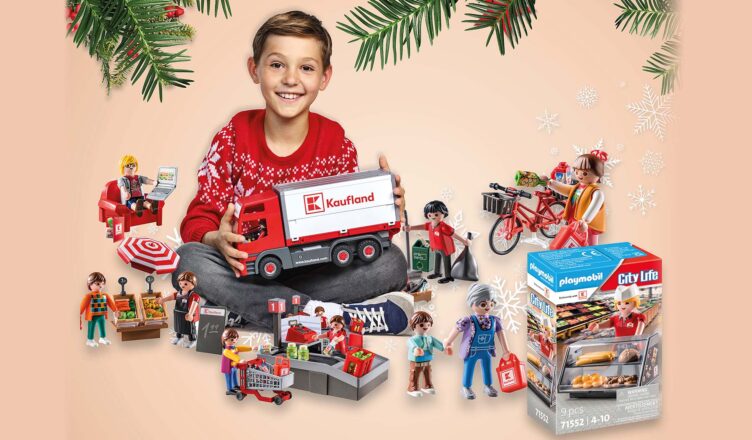 Miniaturowa wersja sklepu Kaufland w unikatowej kolekcji klocków PLAYMOBIL