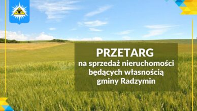 Ogłoszenie o rokowaniach na sprzedaż niezabudowanej nieruchomości gruntowej – NADMA