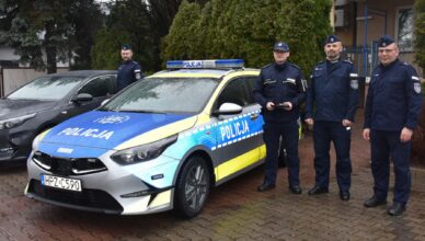 Nowe radiowozy na drogach powiatu wołomińskiego