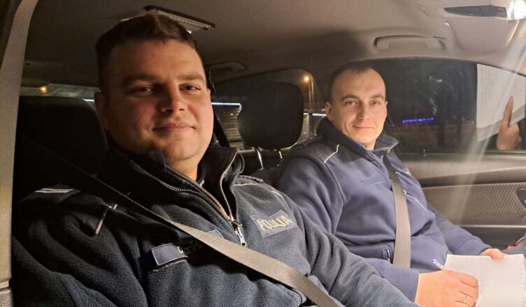 Uratowali życie rowerzysty