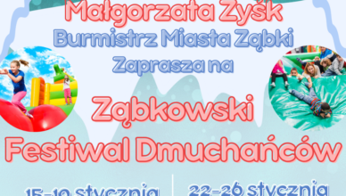 Burmistrz Ząbek zaprasza na Festiwal Dmuchańców