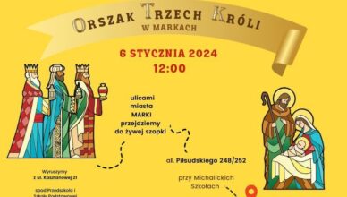 Orszak Trzech Króli ulicami Marek