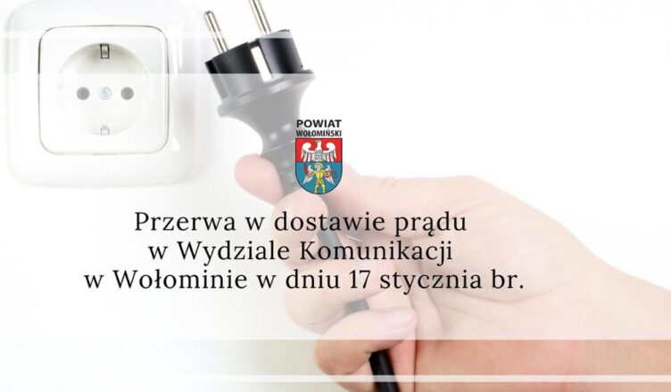 Przerwa w dostawie prądu