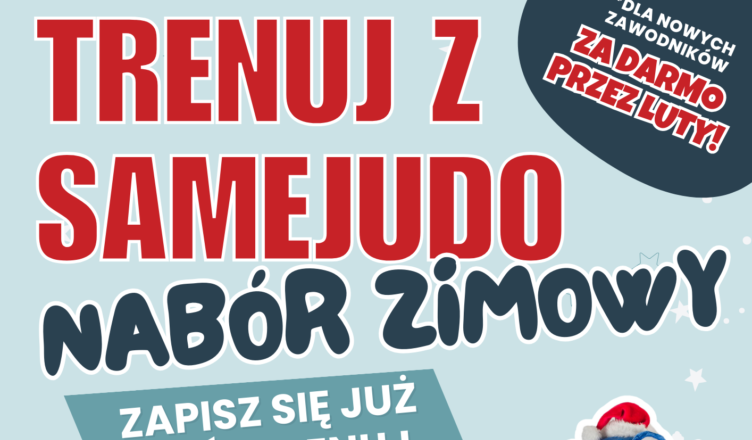 Klub UKS Same Judo zaprasza na bezpłatne treningi