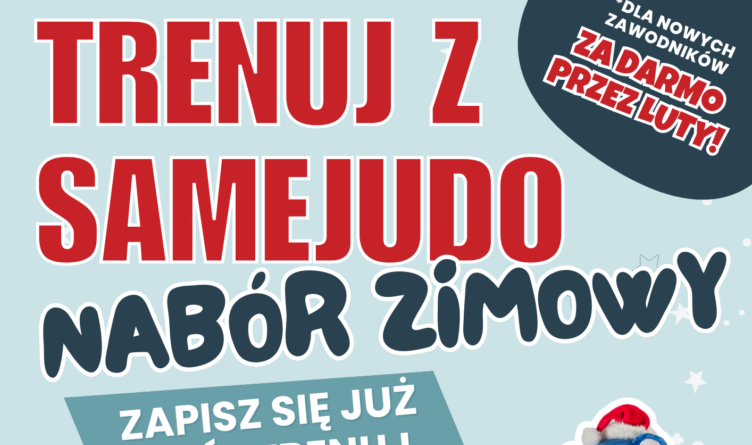 Klub UKS Same Judo zaprasza na bezpłatne treningi