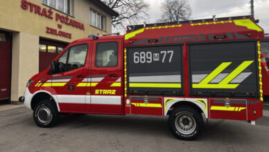 Zielonka - nowy samochód Ochotniczej Straży Pożarnej