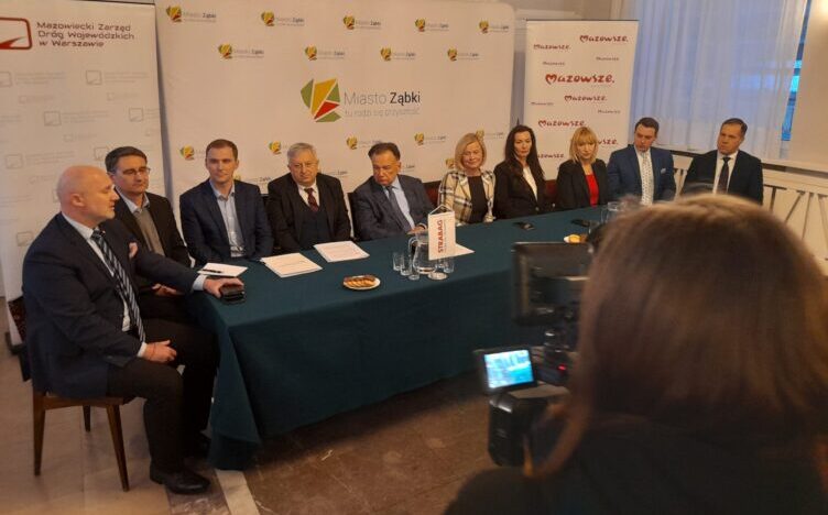 Umowa na budowę DW634 na odcinku od Zielonki do Kobyłki