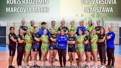 ROKIS Radzymin Marcovia zagra w hali MCER